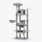 Arbre à chat - Argenté