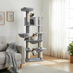 Arbre à chat - Argenté