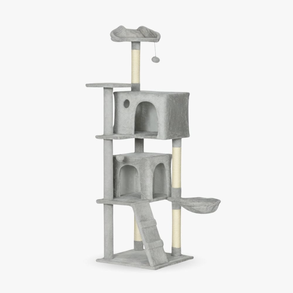 Arbre à chat design gris