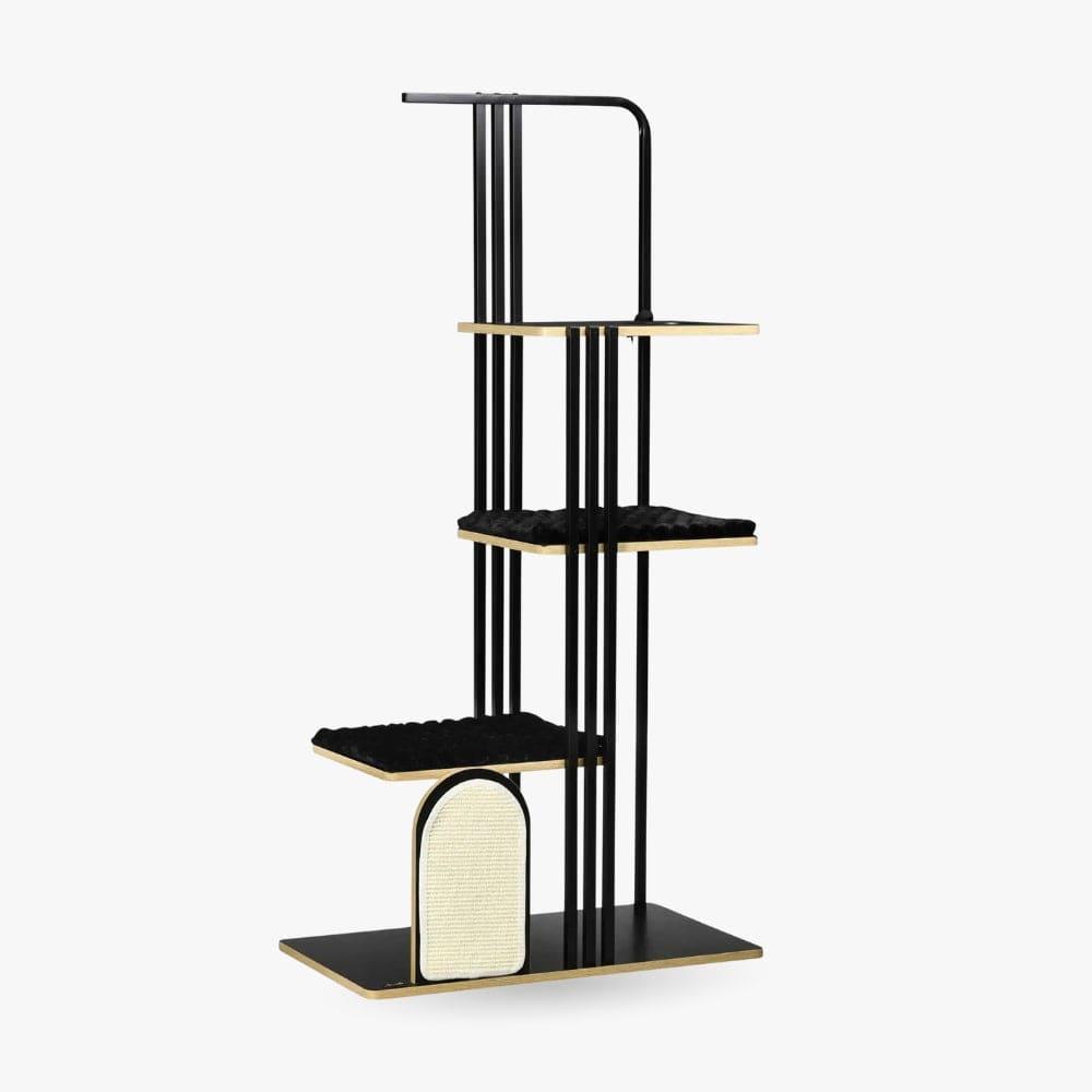 Arbre à chat design noir