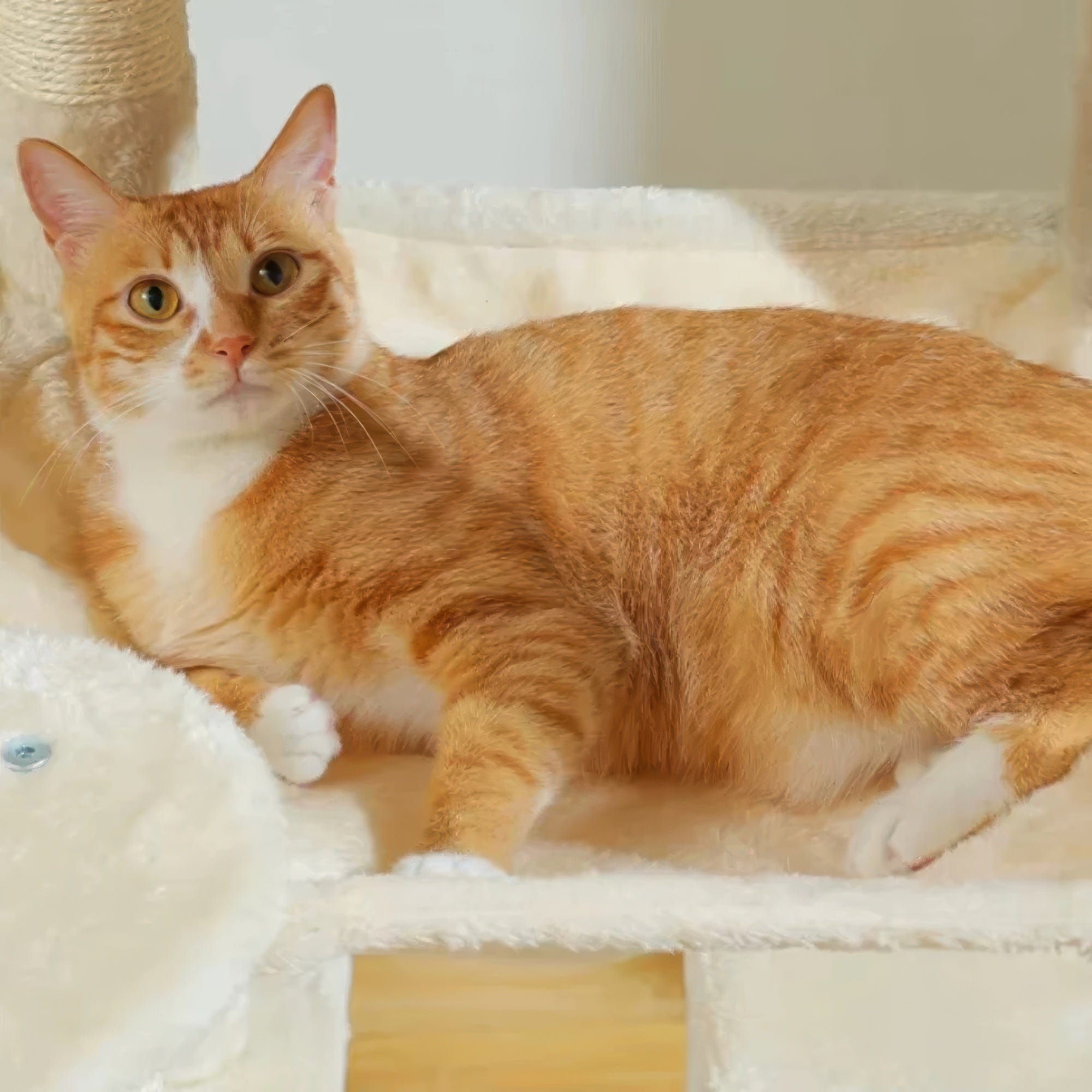 Arbre à chat - Écru