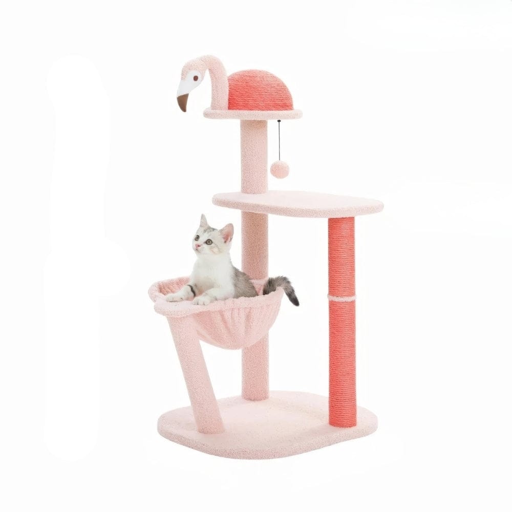 Arbre à chat - Flamand rose