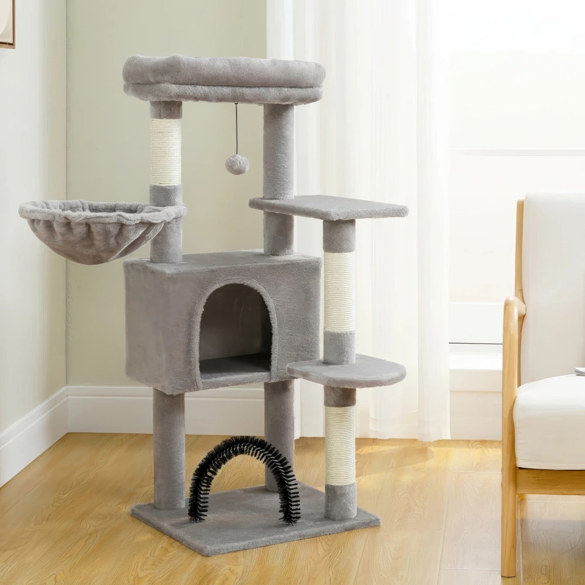 Arbre à chat - Gris clair