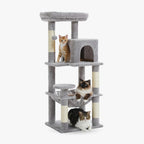 Arbre à chat hamac gris