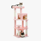 Arbre à chat hamac rose