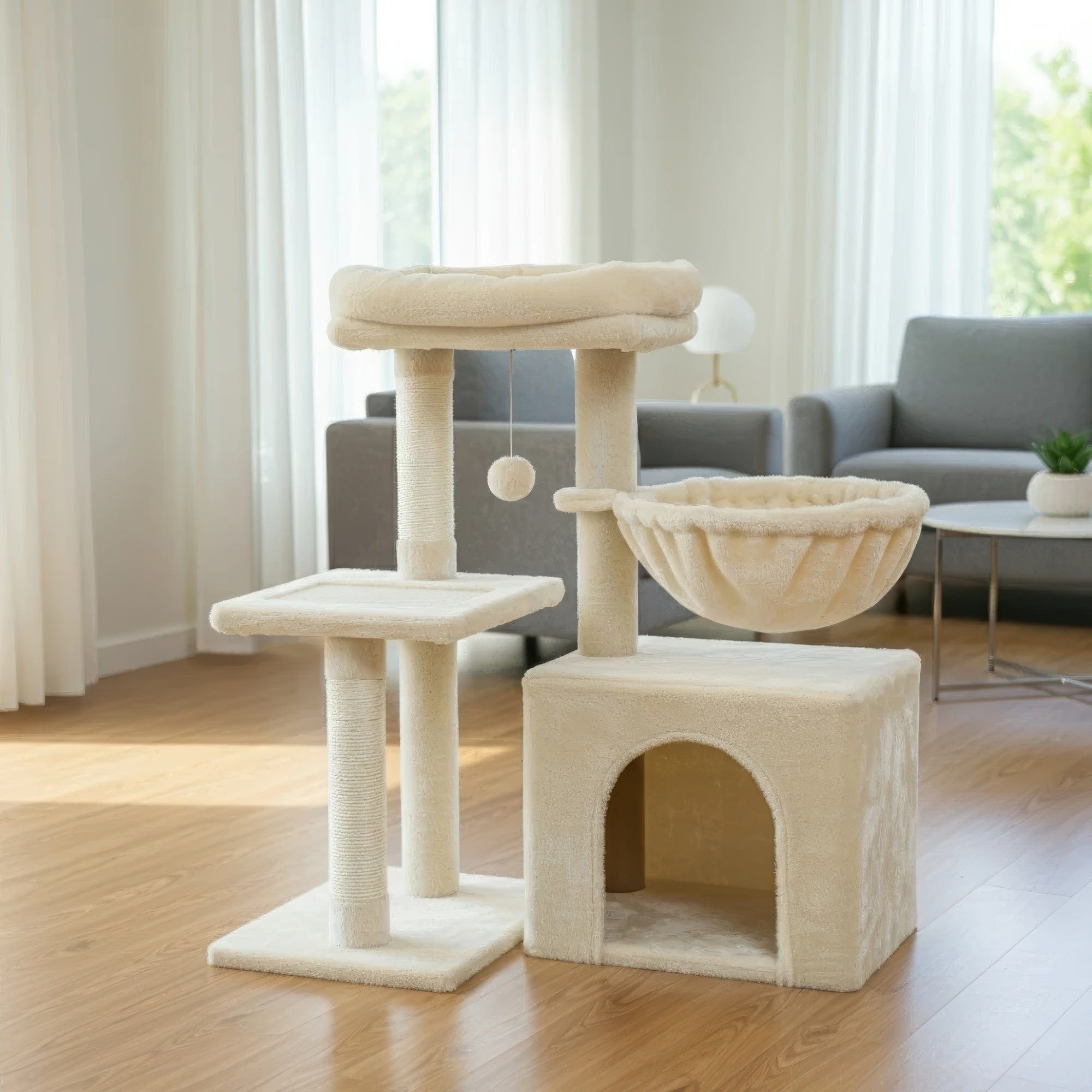 Arbre à chat - Lisse