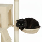 Arbre à chat moyen beige