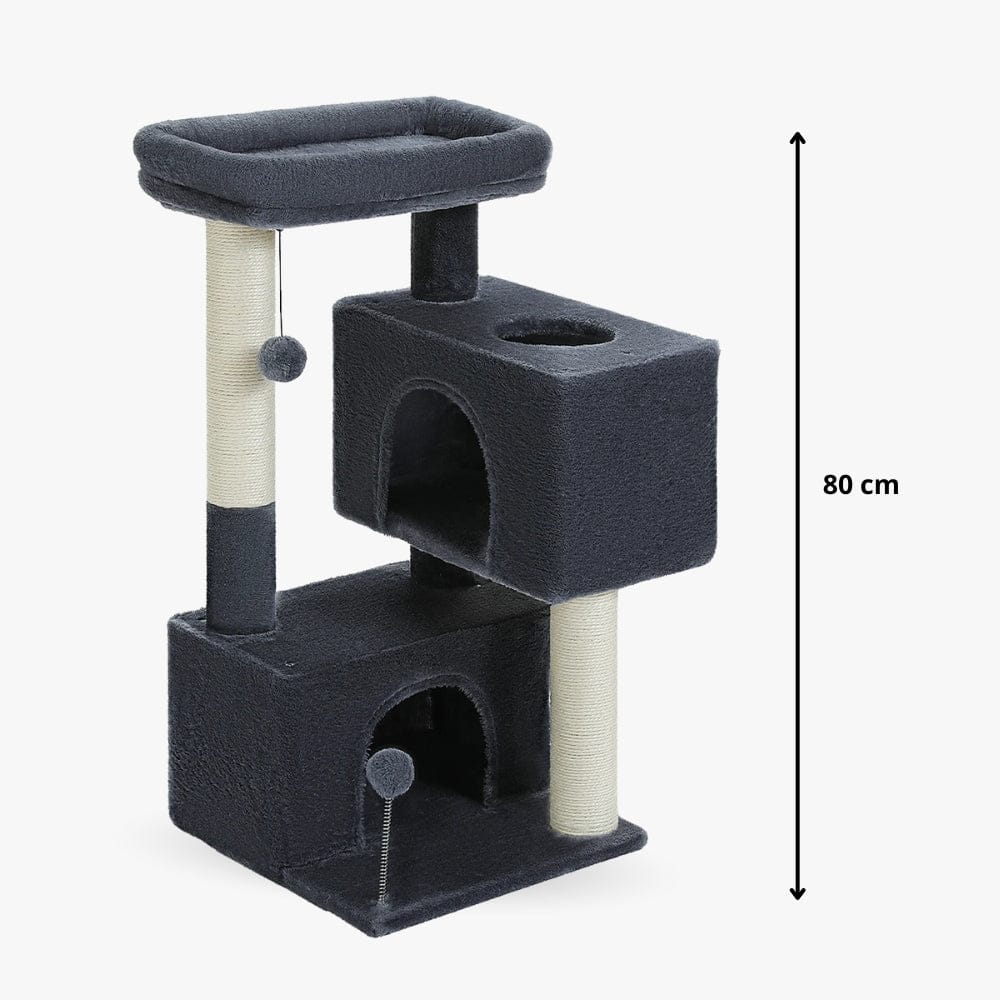 Arbre à chat moyen noir