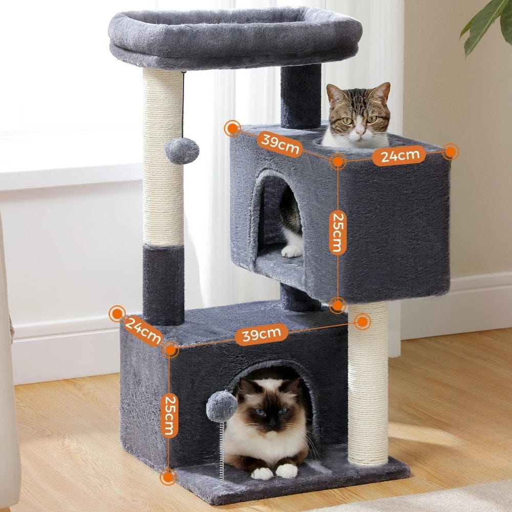 Arbre à chat moyen noir