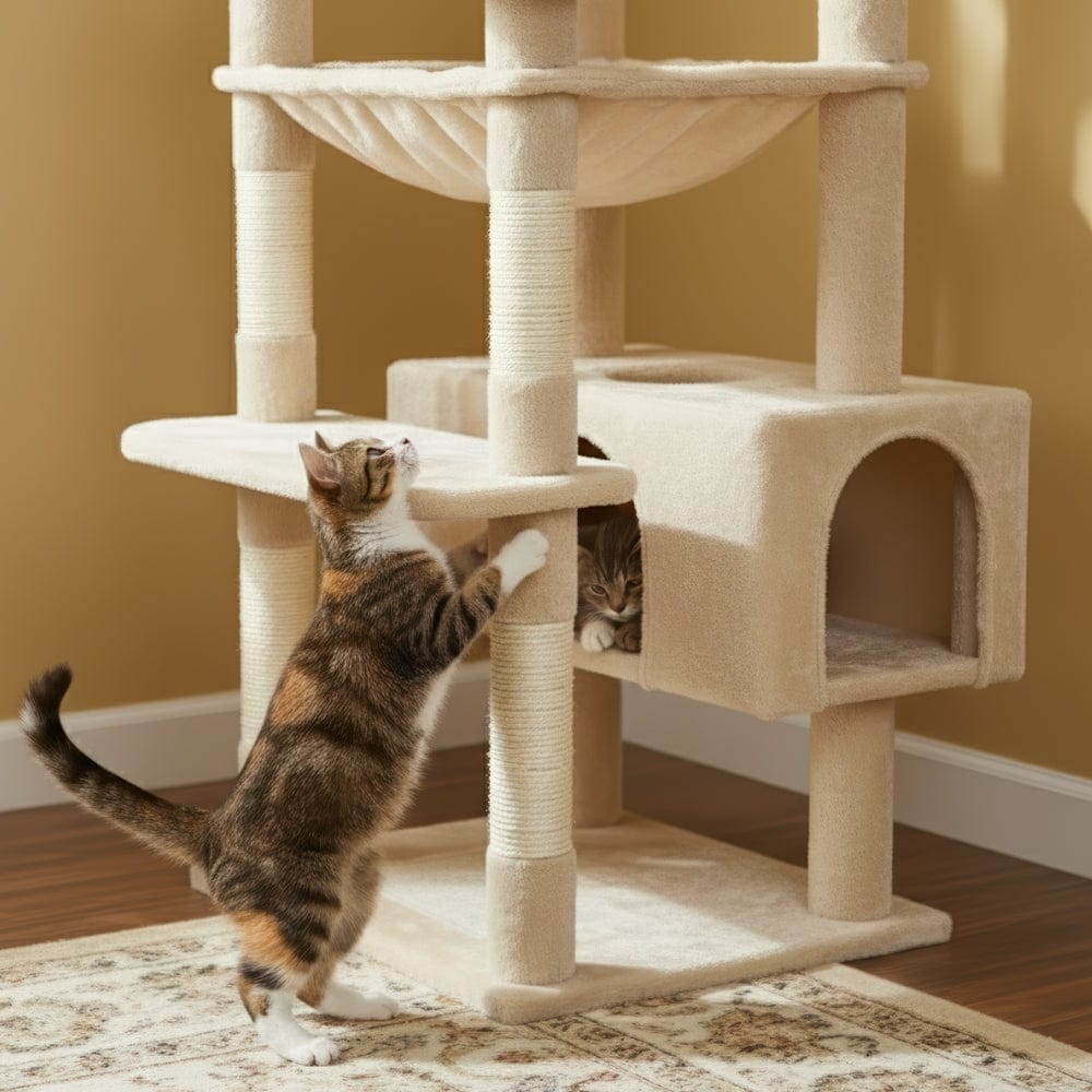 Arbre à chat - Niveau