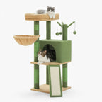 Arbre à chat - Pelouse verte