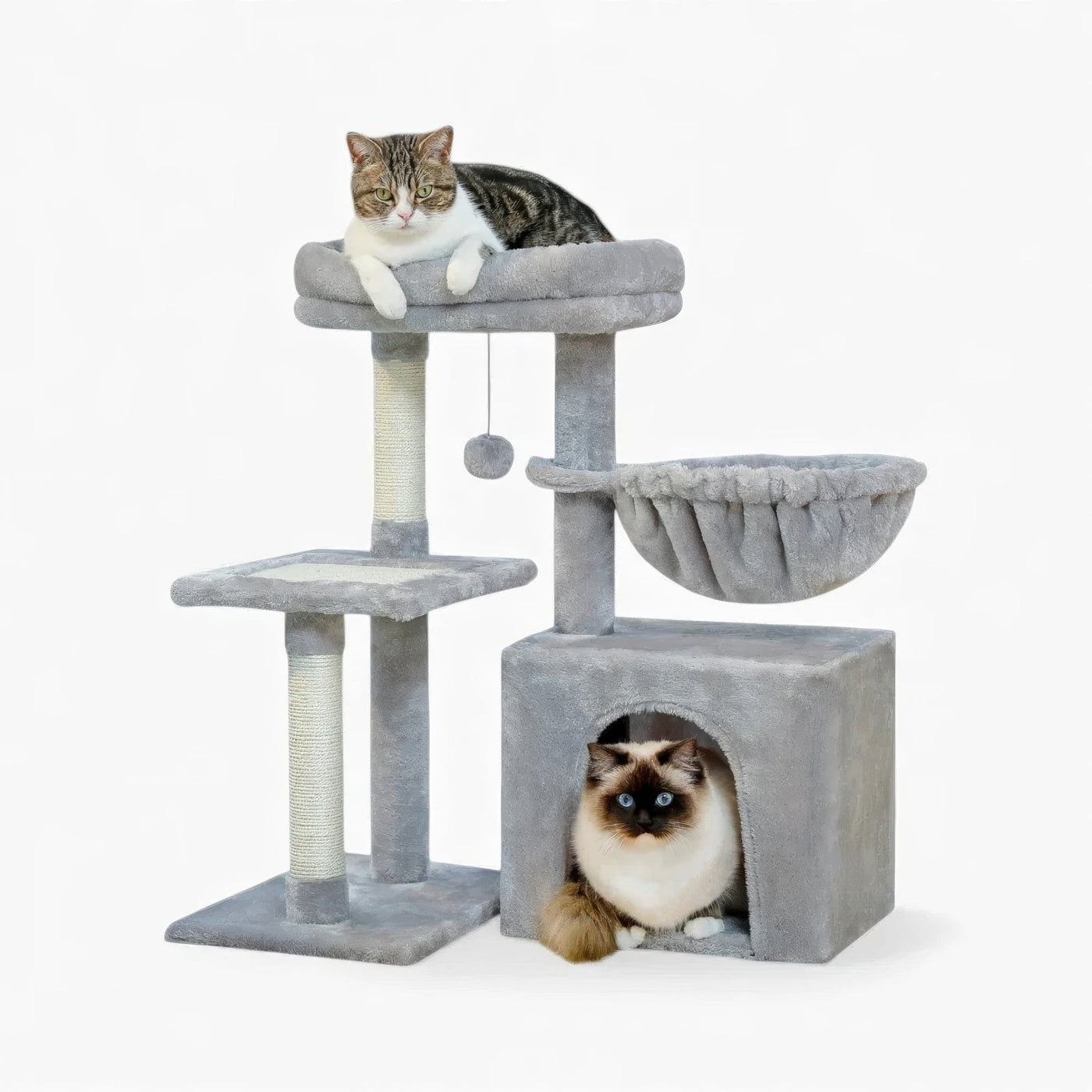 Arbre à chat petit anthracite