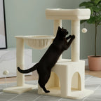Arbre à chat petit beige