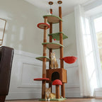 Arbre à chat plafond brun