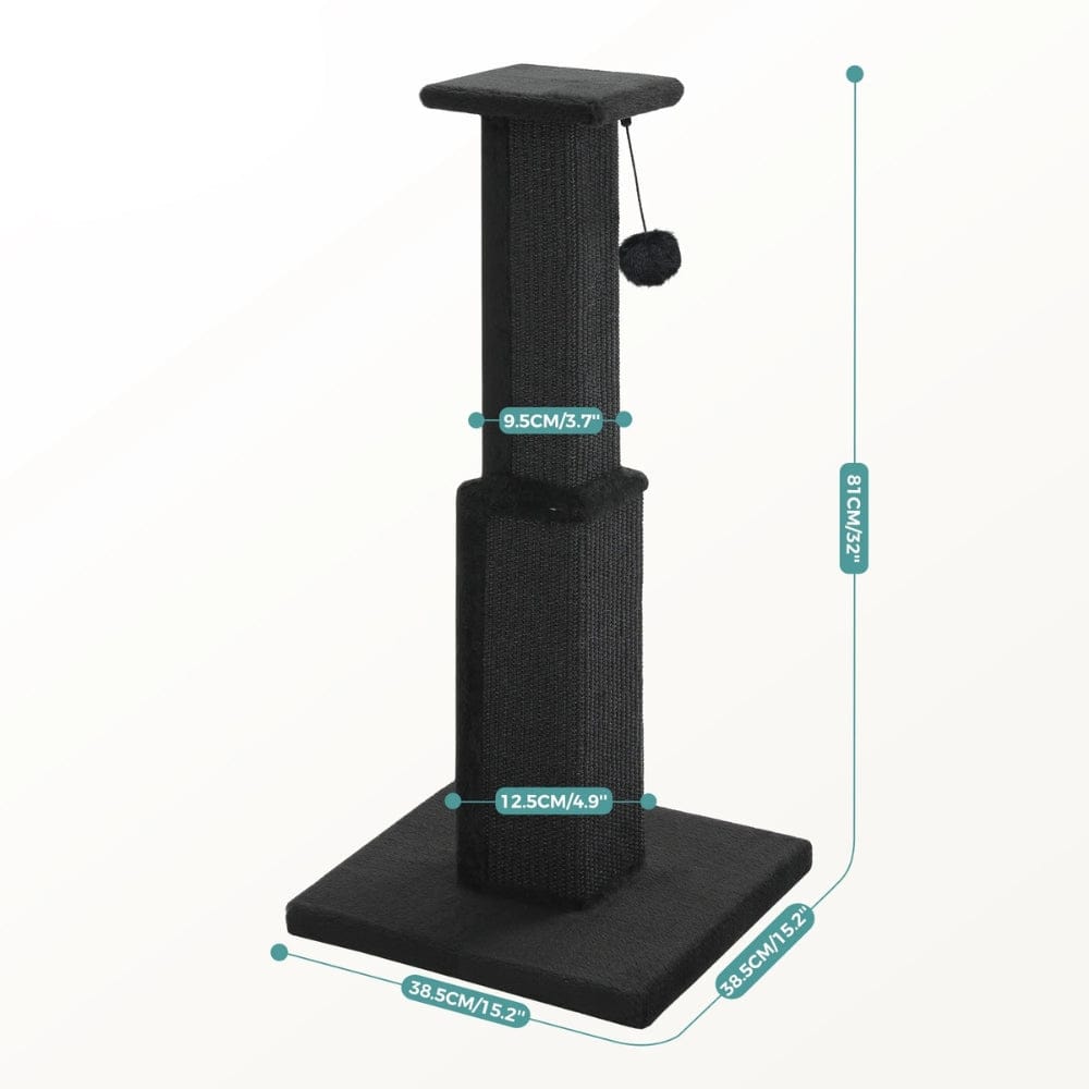 Arbre à chat - Poteau noir