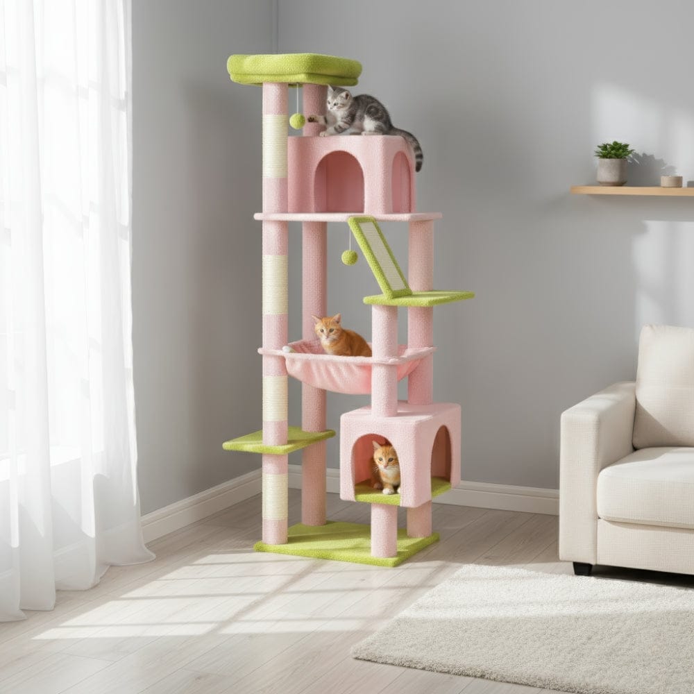 Arbre à chat - Rose pâle