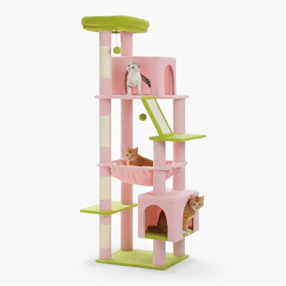 Arbre à chat - Rose pâle