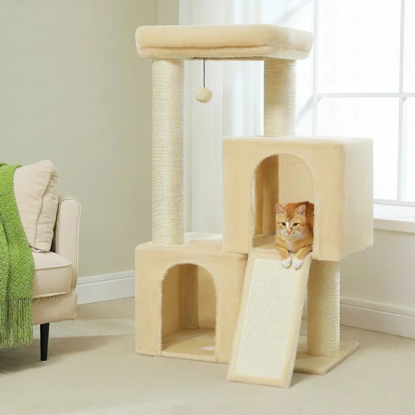 Arbre à chat - Taupe