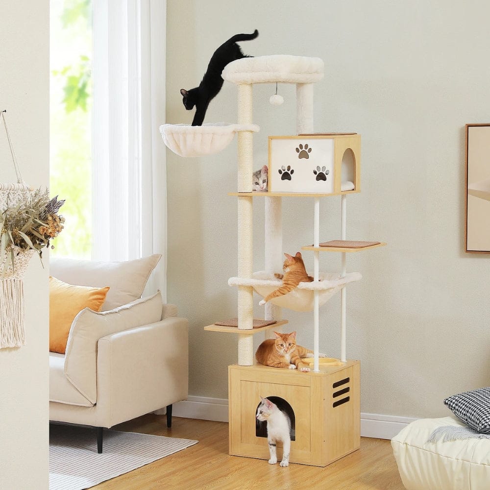 Arbre à chat XXL beige