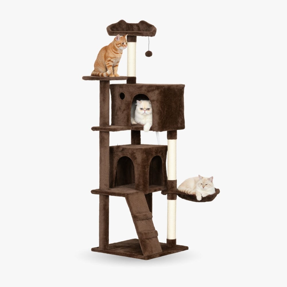 Arbre à chat XXL brun